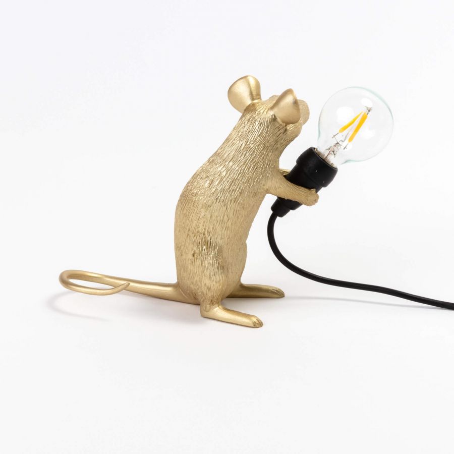 MOUSE SENTADO GOLD