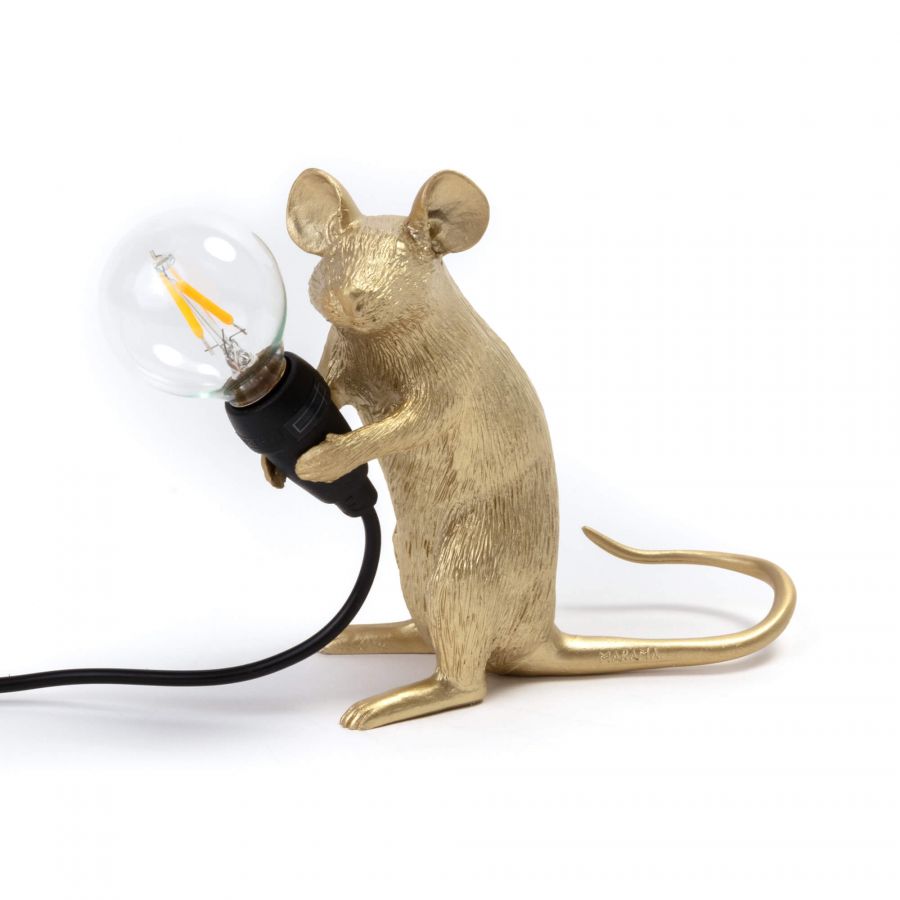 MOUSE SENTADO GOLD