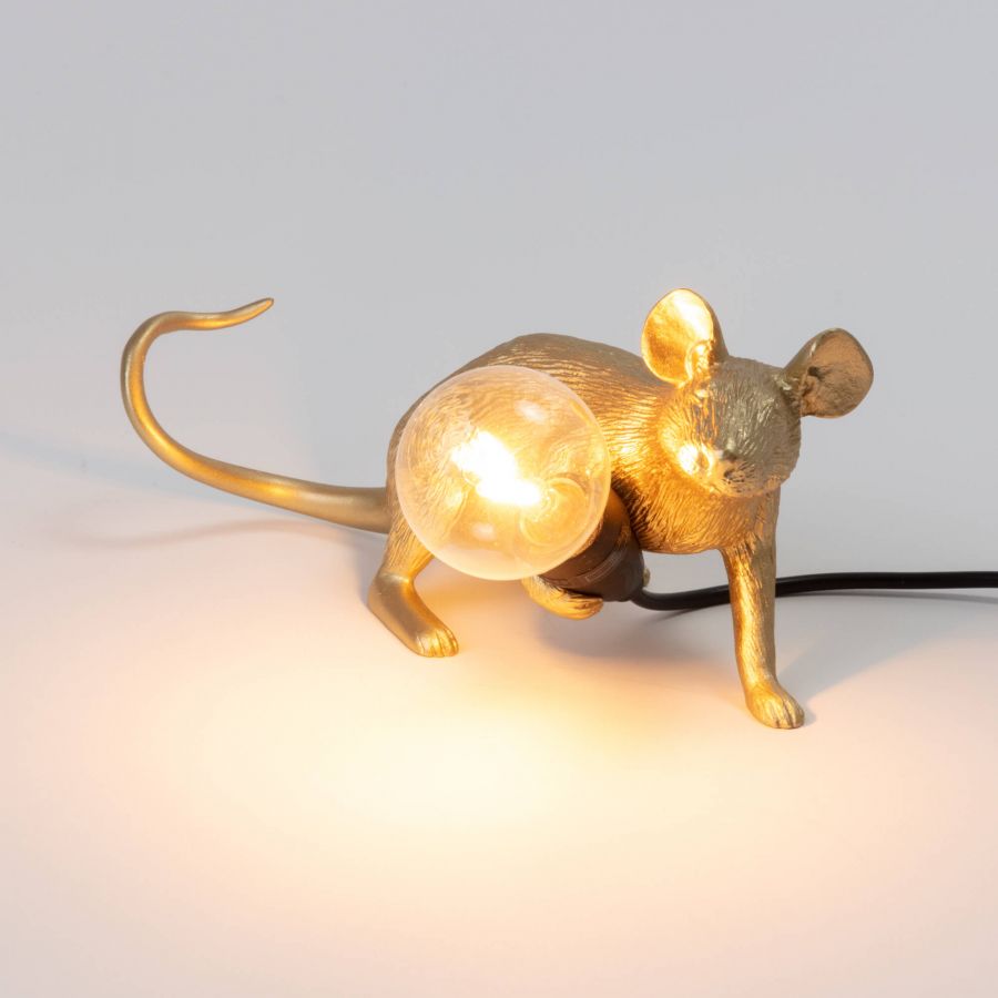 MOUSE ACOSTADO GOLD