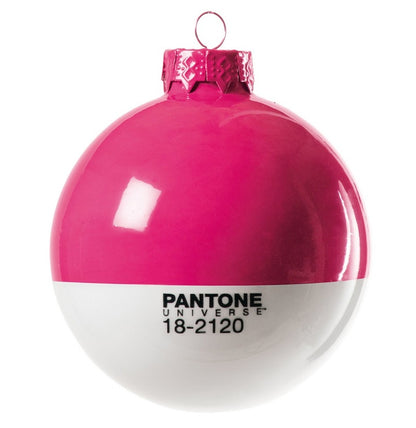 PANTONE GLASS CHRISTMAS BALL