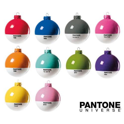 PANTONE GLASS CHRISTMAS BALL