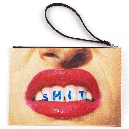 BOLSO DE MANO "SHIT"