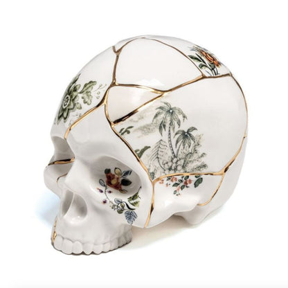 CALAVERA EN PORCELANA KINTSUGI