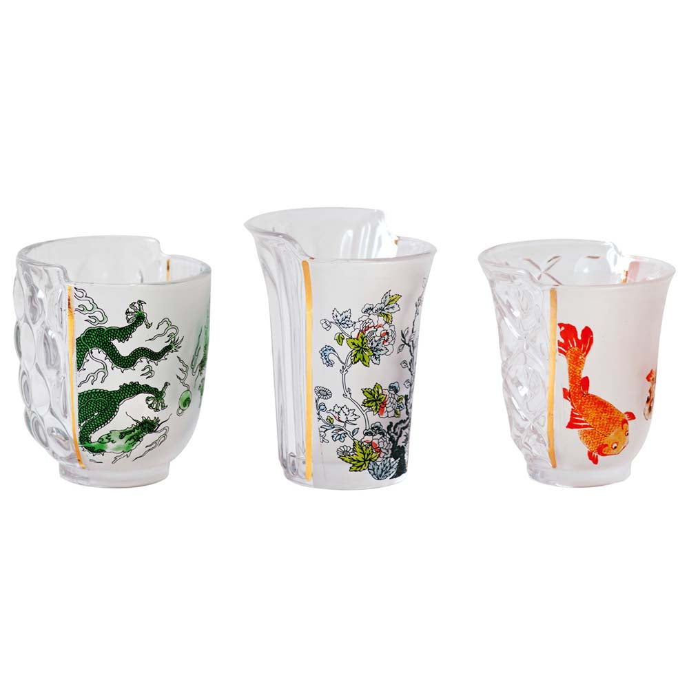 SET 3 VASOS "AGLAURA"