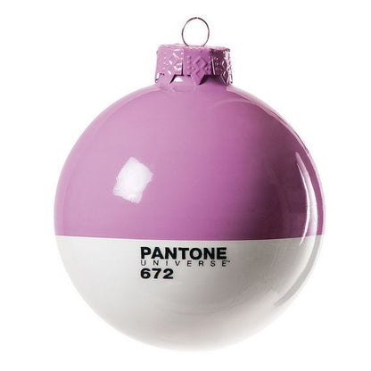 PANTONE GLASS CHRISTMAS BALL