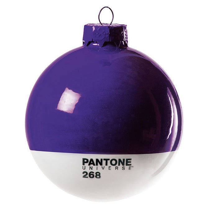 PANTONE GLASS CHRISTMAS BALL