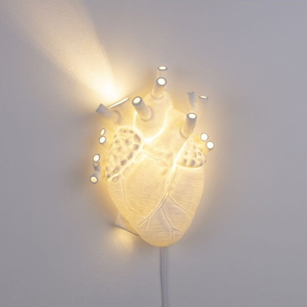 APLIQUE HEART LAMP